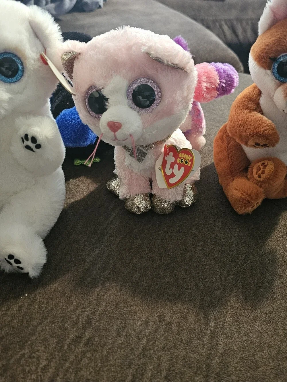 Ty Multicolor Plush Small 6in Pets Collection